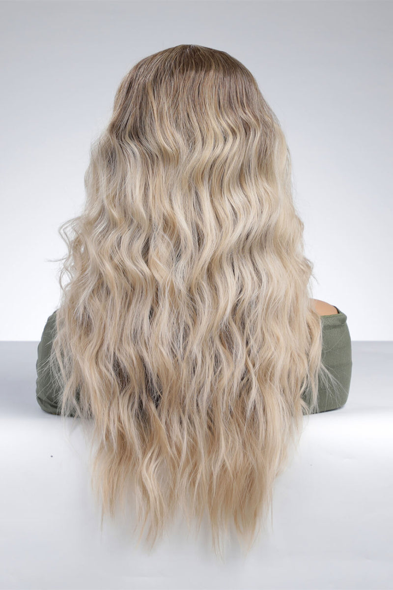 13*2‘’ Lace Front Wigs Synthetic Long Wave 24'' 150% Density